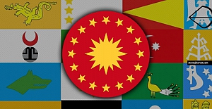 Cumhurbaşkanlığı Forsundaki 16 Türk Devleti