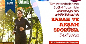 Sağlıklı yaşam için haydi spora