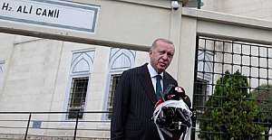 Cumhurbaşkanı: “Ayasofya'nın esaret zinciri sökülüp atılmıştır”