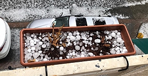 Meteoroloji Uyarmıştı: "İstanbul'da dolu etkili oldu"