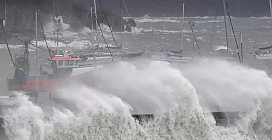 Alex fırtınası Fransa'nın başına bela oldu!