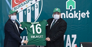 Emlakjet, Bursaspor’a sponsor oldu