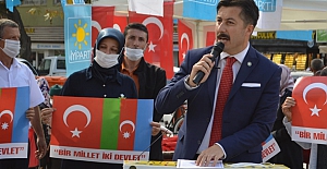 Ercan Özel: "Sizinleyiz Azerbaycan.."