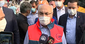 İzmir Valisi Yavuz Selim Köşger: "Enkaz altından şu ana kadar 70 civarında kişi kurtarıldı"