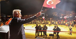 Nilüfer’de yürekler Cumhuriyet için attı