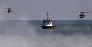 Rusya'dan Hazar Denizi'nde tatbikat