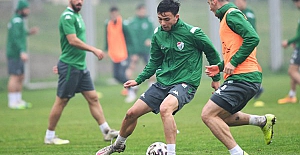 Bursaspor, Adanaspor karşılaşmasına sıkı hazırlanıyor