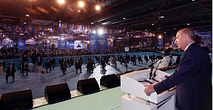 Erdoğan: "Karabağ'ı özgürlüğüne kavuşturan Azerbaycanlı kardeşlerimizin sevinci, bizim de sevincimizdir"