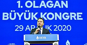 DEVA Partisi 1. Olağan Genel Kurul Toplantısı yapıldı