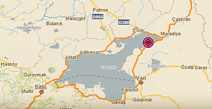 Van’ın Tuşpa ilçesi merkezli 4.7 büyüklüğünde deprem meydana geldi