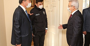 Erdem ve Arslan’dan polis merkezlerine yeni yıl ziyareti