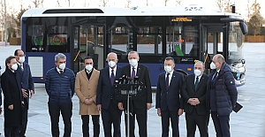 Avrupa ve Amerika'nın ilk sürücüsüz elektrikli otobüsü Bursa'dan