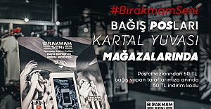 Beşiktaş'ın "Bırakmam Seni" kampanyası devam ediyor