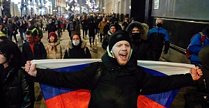 Moskova'da Navalni gösterilerinde 11 bin kişi gözaltına alındı