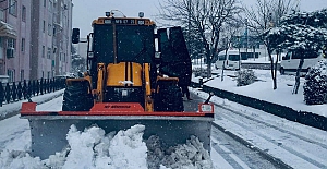 Nilüfer’de kesintisiz kar mesaisi