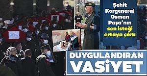 Kazadan iki saat önce ziyaret etmiş! Şehit Osman Paşa'dan duygulandıran vasiyet..