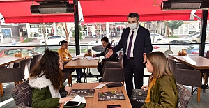 Kepenk Açan Esnafa Başkan Yılmaz'dan Ziyaret