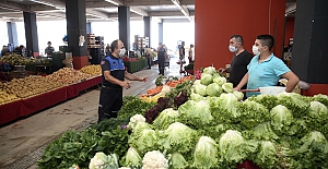 Nilüfer’de pazarlar normal düzene döndü