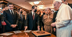 Papa'nın Irak ziyaretinde Kürdistan haritası rezaleti!..