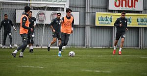 Bursaspor Bandırma maçına hazırlıkları başlattı