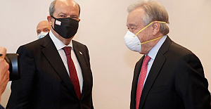 KKTC Cumhurbaşkanı Ersin Tatar, Kıbrıs'ta kalıcı çözüm için 6 maddeden oluşan öneriyi BM'e sundu