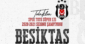 Cumhurbaşkanı Erdoğan, Beşiktaş'ı şampiyonluğu nedeniyle tebrik etti