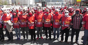 DİSK Başkanı Arzu Çerkezoğlu, "1 Mayıs Emek ve Dayanışma Gününü Taksim'de kutlamak haktır"