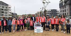 Genç fidanlar Nilüfer topraklarıyla buluştu