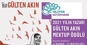 Gülten Akın Mektup Ödülü için süreç başladı