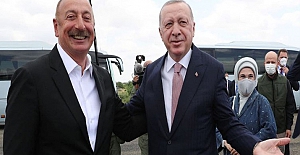 Erdoğan, İlham Aliyev ile birlikte Suşa'da