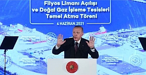 Erdoğan müjde'yi açıkladı: "Amasra-1 kuyusunda 135 milyar metreküplük doğalgaz keşfedildi"