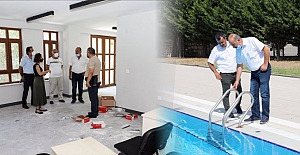 Başkan Türkyılmaz sosyal tesisleri yerinde inceledi