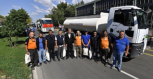 Köyceğiz'de yangınla mücadele eden Osmangazi Ekibi görevi tamamladı