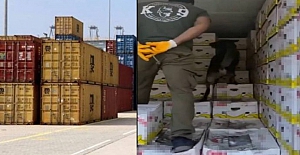 Yine Mersin Limanı yine kokain operasyonu