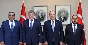 Çavuşoğlu: "Suriye halkının meşru temsilcisi olan Koalisyon'a ve Geçici Hükümet'e desteğimiz tam"