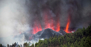 Kanarya Adaları'ndaki La Palma yanardağı faaliyete geçti