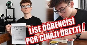 Lise öğrencisi PCR cihazı üretti!