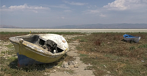 Marmara Gölü Kuruyunca Kıyı Köylerden Göç Başladı