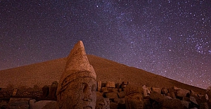 Nemrut Dağı Milli Parkı'nda gece-gündüz… Tarihi eserler, zamana meydan okuyor, etkilemeyi sürdürüyor