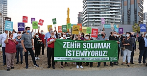 Nilüferliler zehir solumak istemiyor