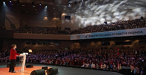 İYİ Parti'nin 4. Yaş Kutlamasında Akşener'den Manifesto: "İYİ Parti iktidarında, Ömer’in yolundan asla ayrılmayacağız"