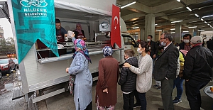 Mevlit Kandili’nde vatandaşlara lokma ikramı