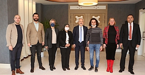 Engelli hakları çalışma grubundan Başkan Erdem’e ziyaret