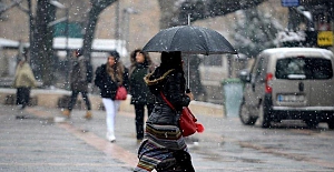 İstanbul halkı karı hazırlıklı karşıladı
