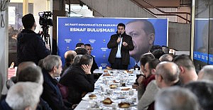 Mustafa Dündar haftalık esnaf ziyaretlerinde