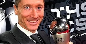 FIFA Yılın En İyi Erkek Futbolcusu ödülü'nü Bayern Münih'ten Lewandowski kazandı!