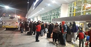 İstanbul yolcuları yurtlara yerleştirildi