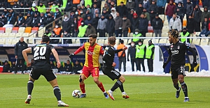 Süper Lig'in 23. hafta açılış maçında : Yeni Malatyaspor 1-1 Beşiktaş