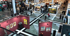 8. ArtAnkara Çağdaş Sanat Fuarı yoğun ilgi görüyor