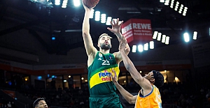 Bursaspor Basketbol takımı Ratiopharm Ulm'ı deplasmanda 72-86 mağlup etti